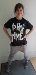 Camiseta Hip Hop Time - Negra 12